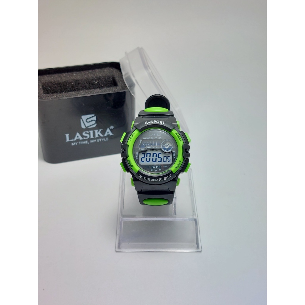 Jam Tangan Anak Merk Lasika Digital Sporty Jam Tangan Anti Type 7118