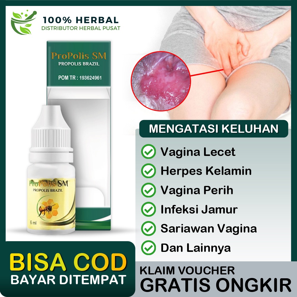 Obat Herbal Vagina Lecet - Sariawan Vagina - Luka Vagina - Vagina Gatal - Perih - Vagina Kering - Pr