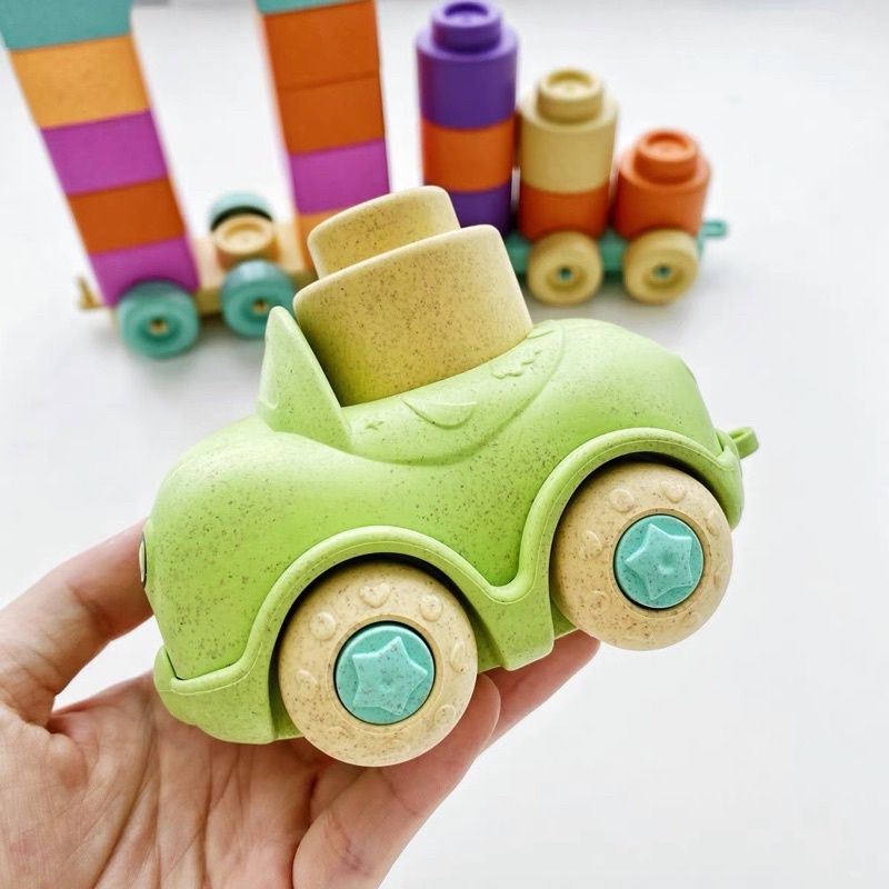 sowow baby softblock soft car toy balok bayi bpa free