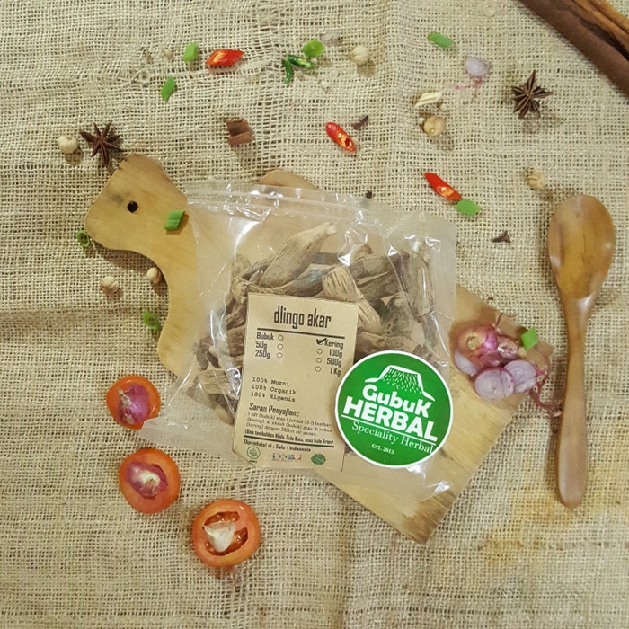 

AKAR DLINGO JERANGAU KERING 50 GRAM - Acorus Calamus - MURNI - J