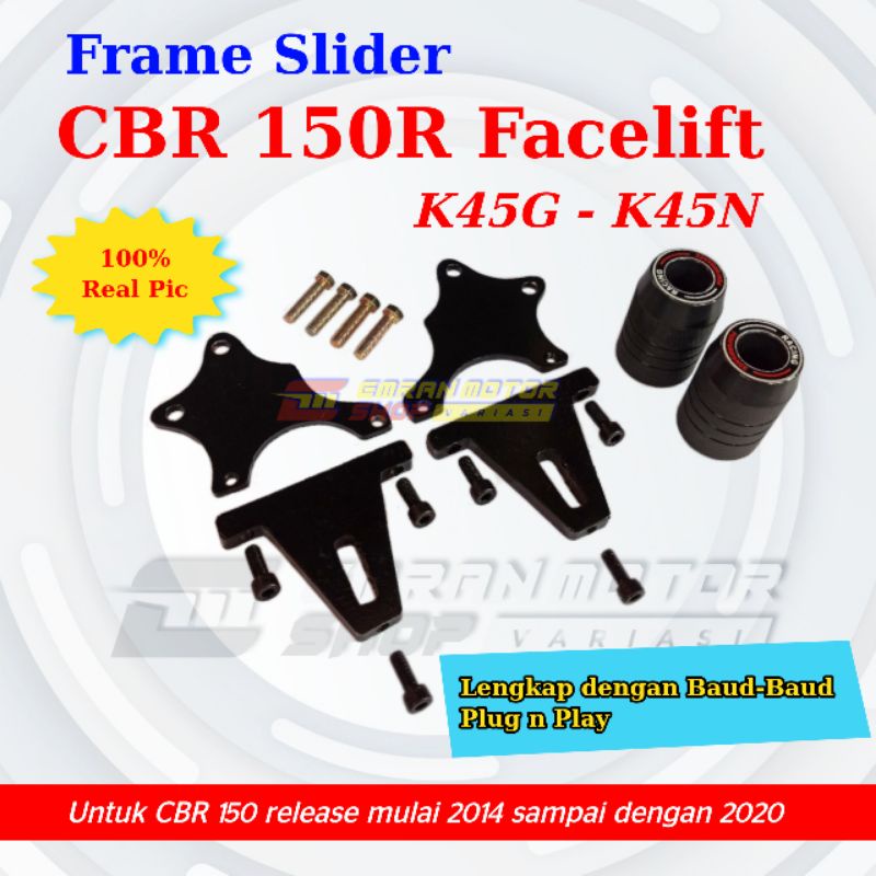 Frame Slider CBR 150R cbr150r cbr 150 Facelift K45G K45N Aksesoris CBR150R