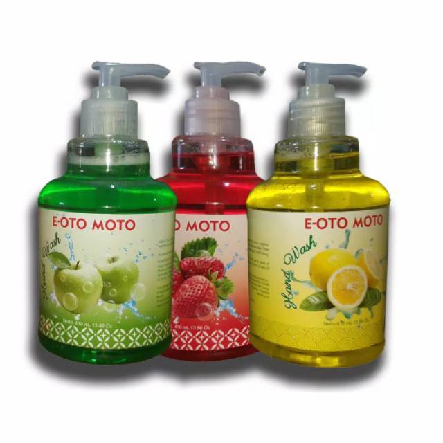 Sabun Cuci Tangan E - Oto Moto 410 Ml
