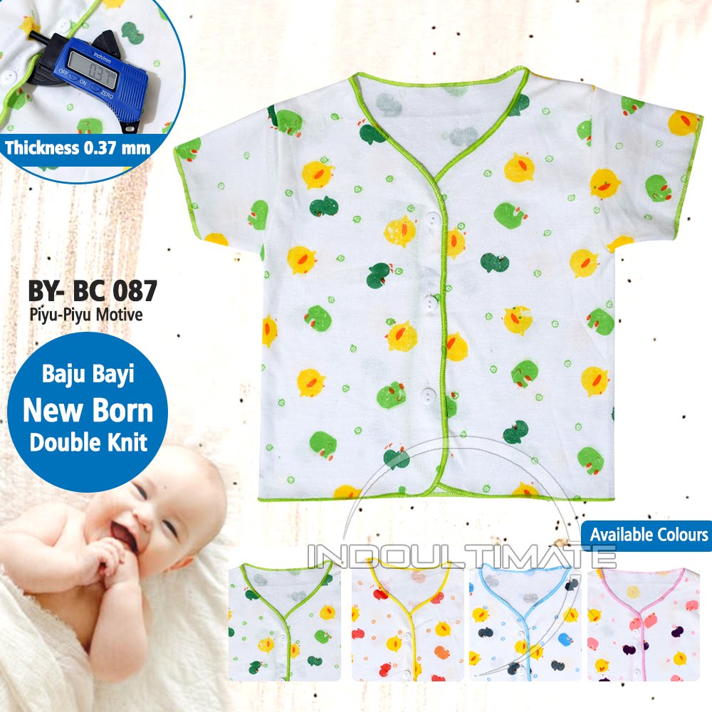 1 pc Baju Bayi perempuan laki laki baru lahir new born Lengan Pendek Perlengkapan Bayi baru lahir BY BC-087