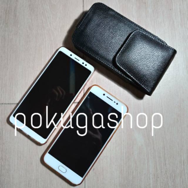 Dompet hp kulit muat 2 hp android / sarung hp kulit sapi asli / phone case leather
