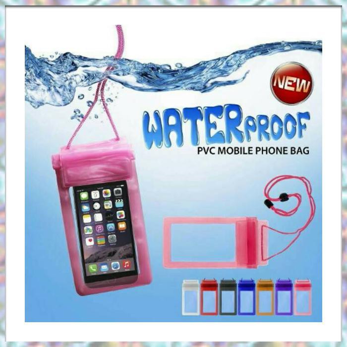 Sarung Anti Air Handphone Aksesoris Jam Anak Anti ~ Waterprof/Sarung Hp Anti Air