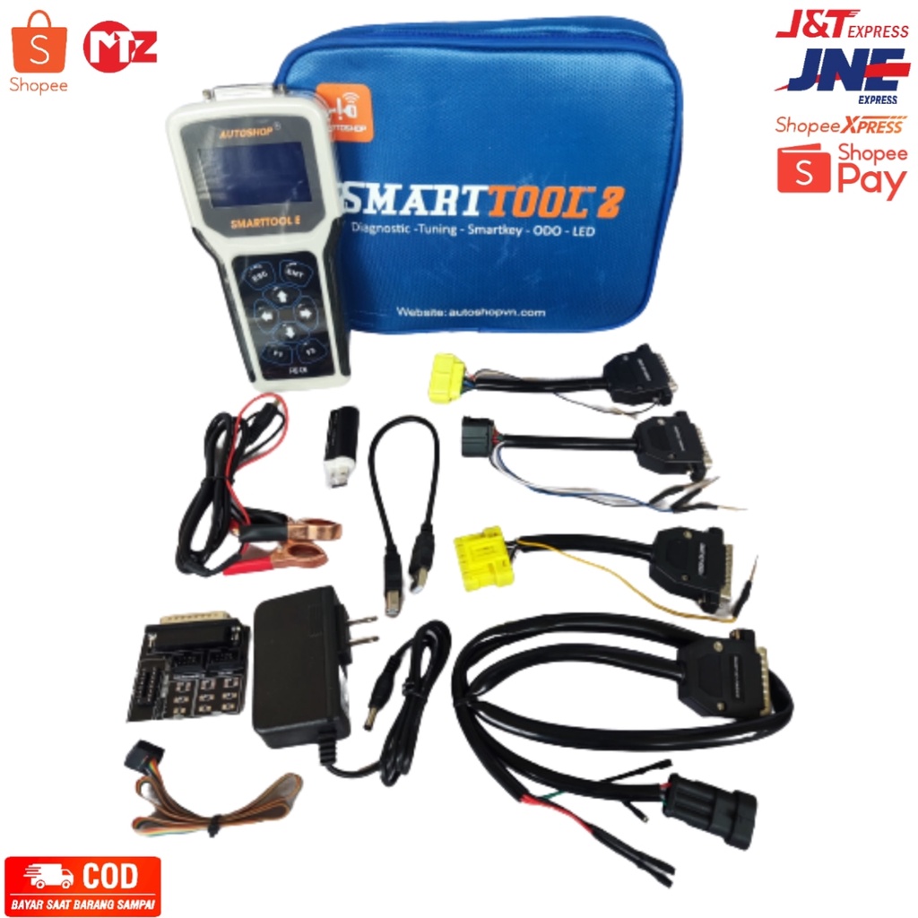 SMART TOOLS PROGRAM KEYLES DAN RESET ODOMETER MOTOR HONDA DLL