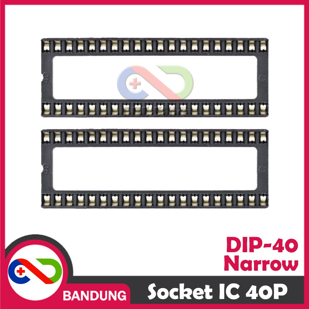 SOCKET SOKET IC DIP-40 DIP40 40P 40 NARROW