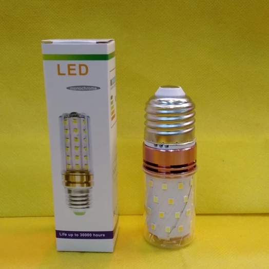 LAMPU LED JAGUNG 3 WARNA 12 WATT E27 E14 MULTICOLOR