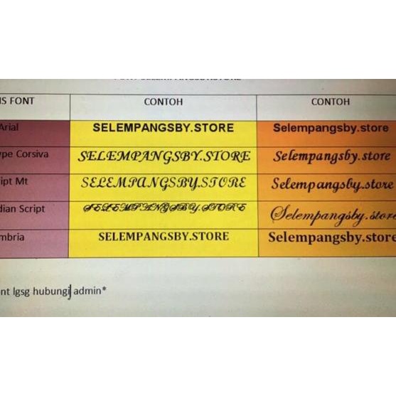 

← SELEMPANG LIST PITA Ω