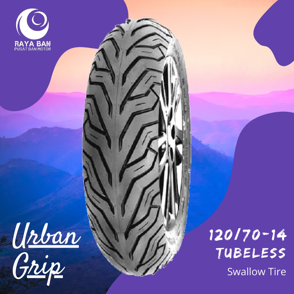Ban Motor Swallow Urban Grip 120/70-14 TL