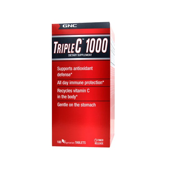 GNC Triple C 1000mg - 90 tablets / 180 Tablets