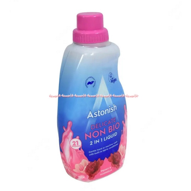 Astonish Non Bio 2in1 Liquid 840ml Sabun Cair Cuci Pakaian Baju Peony Lavender Tropical Papaya Astonis Lavender Ylang Peony Astonish Detergent Liquid Detergen Cair