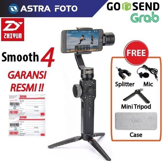 ZHIYUN SMOOTH 4 3-AXIS GIMBAL SMARTPHONE HANDPHONE SMOOTH Q SMOOTH 3 Murah Berkualitas
