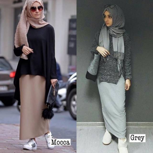 ROK SPAN PANJANG / SPAN HIJAB / ROK KULIAH ROK MODEL TERBARU