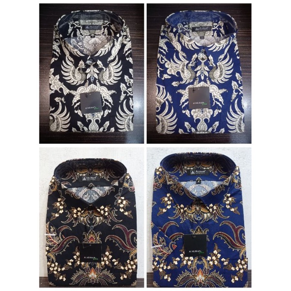 Batik Alisan Jumbo 19 - 19.5 Lengan Pendek Reguler