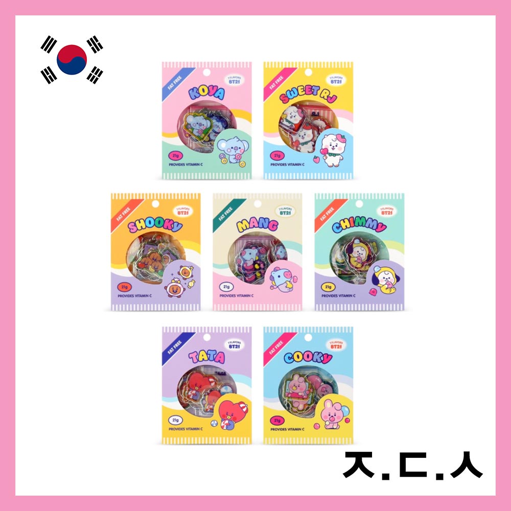 Sticker BT21 OFFICIAL JELLY CANDY
