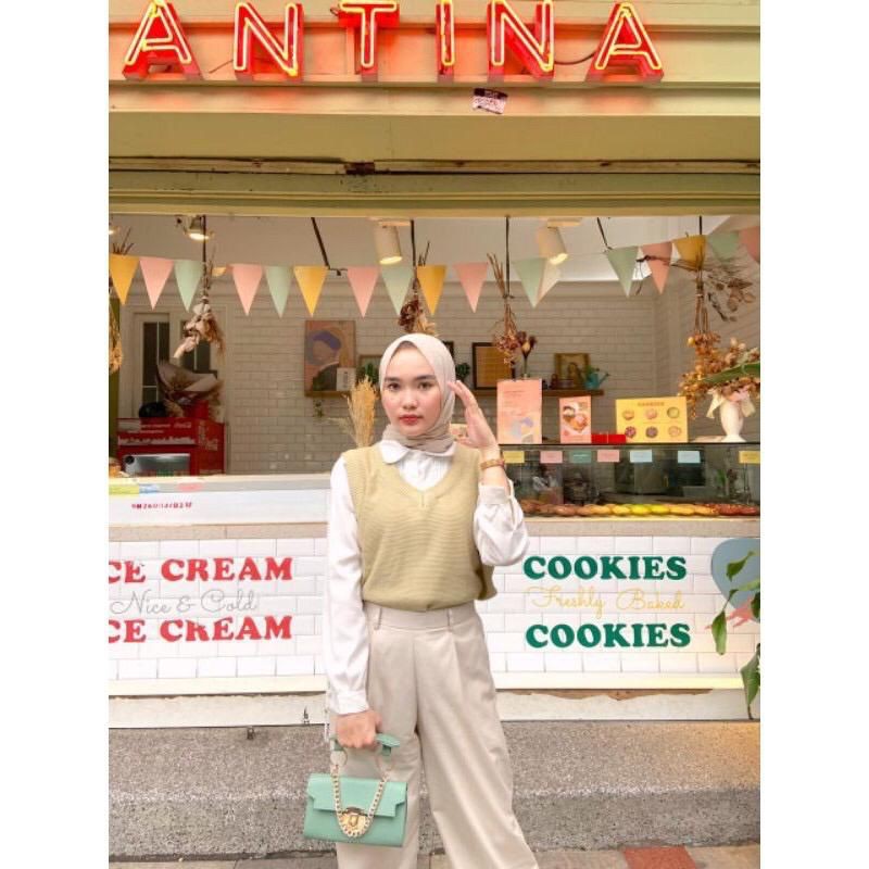 [SIAP KIRIM] PREMIUM Baguette/ Rycko Jill Bag/Long Micro Croco Baguette Tas Andin Selempang Wanita