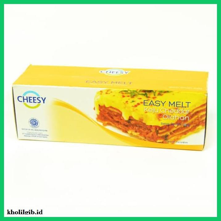 

Ujekujek- Keju Cheesy Easy Melt 500 Gr | Easy Melt -Original.