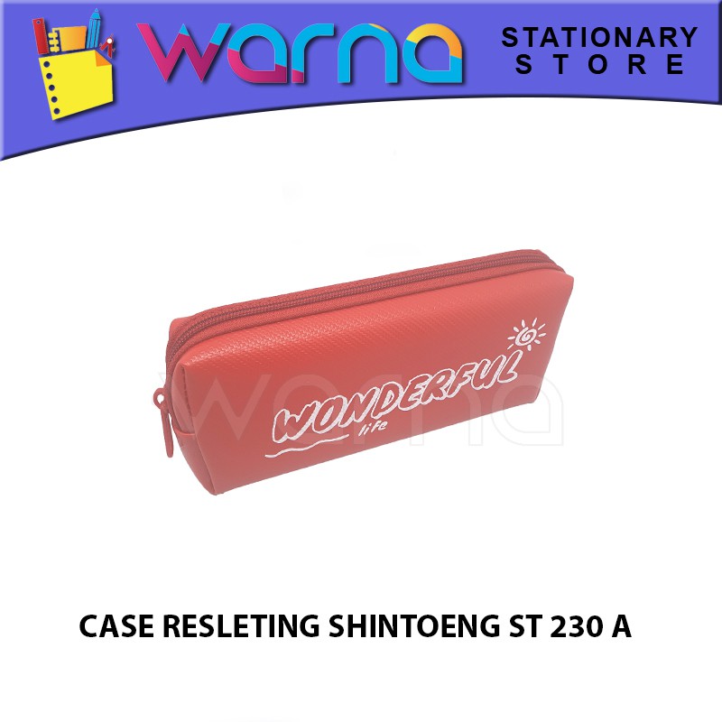 

TEMPAT PENCIL/KOTAK PENCIL/PENCIL CASE KAIN RESLETING SHINTOENG ST 230 A