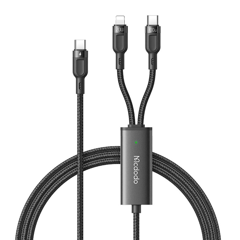 Zzz 2 In 1 Adapter Kabel Charger USB Tipe-C Ke Lightning PD