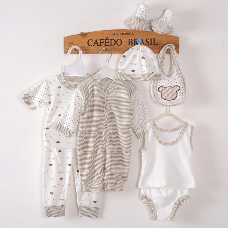 Baju Baby Baru Lahir Set 8pcs Perlengkapan New Born NewBorn Gift Kado Bayi Baru Lahir