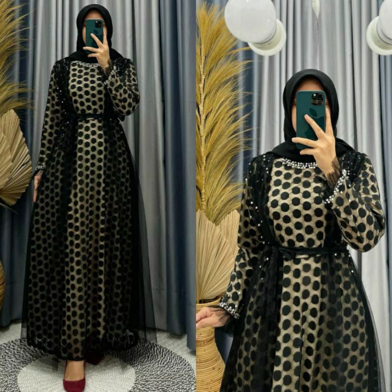 Gamis Ozias Premium polkadot
