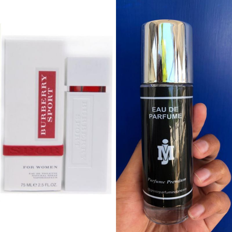 bos parfum burbery sport - platinum best seller - parfum unisex no. 206
