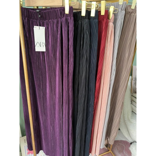 Zr pleated pants