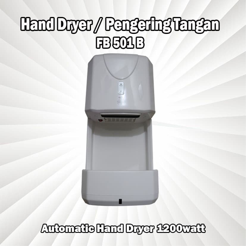 Hand Dryer Pengering Tangan High Speed 1200watt Produk Impor