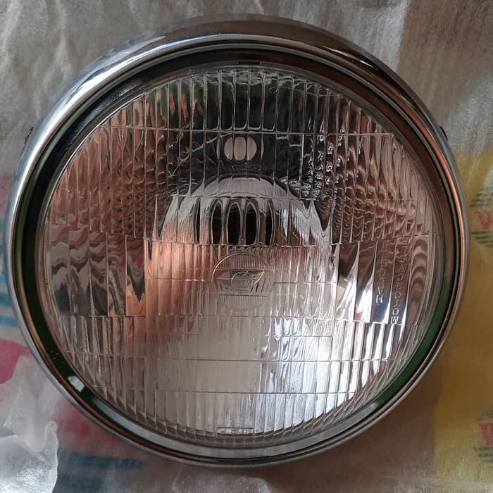 WIN - Reflektor Lampu Depan Tiger ninja ss Ninja r Nekel Chrome