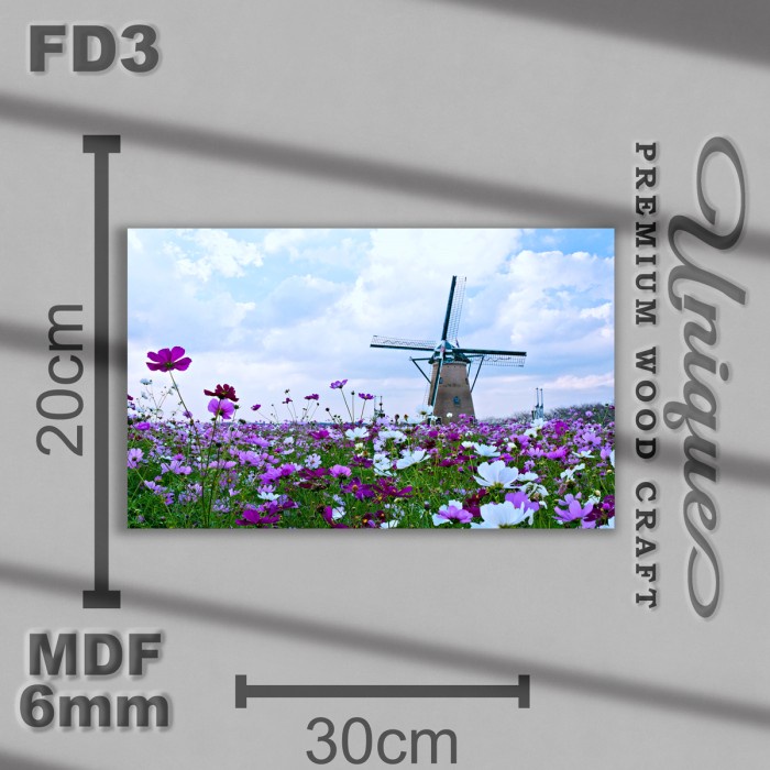 Landscape Walldecor Pajangan Dinding Kamar Ruangan Rumah Modern FD