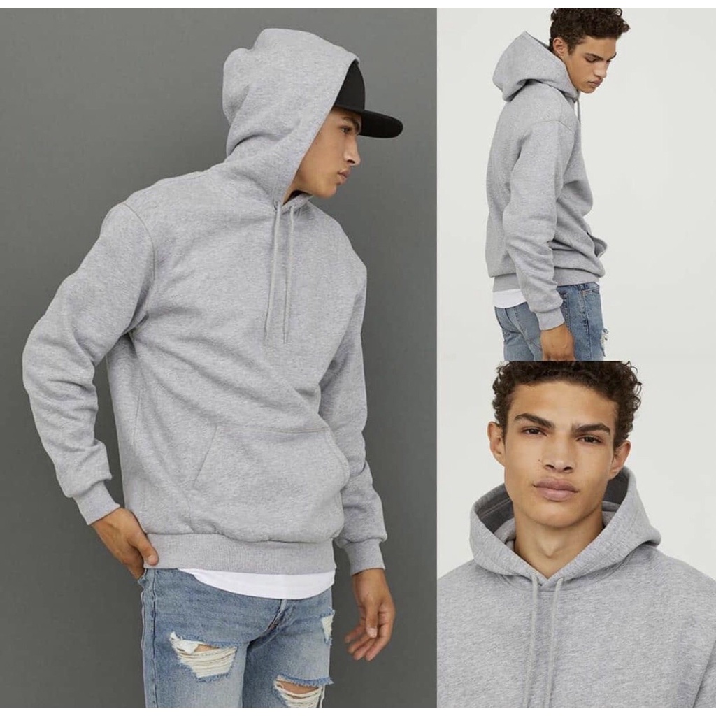 JAKET PULLOVER BASIC HOODIE SWEATER H&amp;M HM HODIE COLOUR HYPE PREMIUM