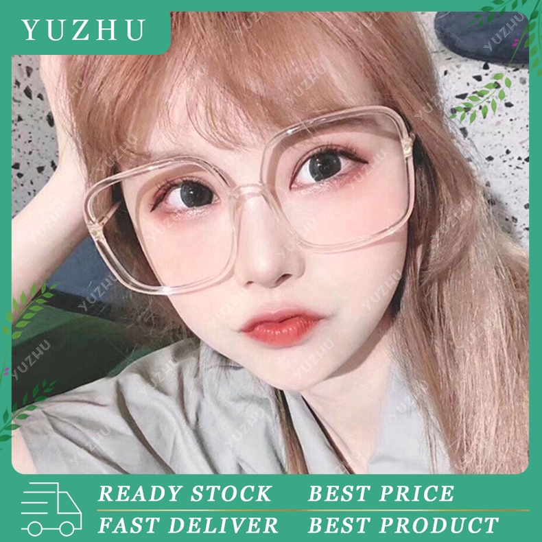 (YUZHU) Korea Gaya Manis Square Sunglasses Wanita Mode Anti UV400 Sunglasses