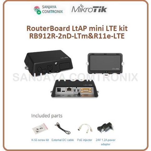 Mikrotik Ltap Mini Lte Kit Routerboard Rb912R-2Nd-Ltm&R11E-Lte