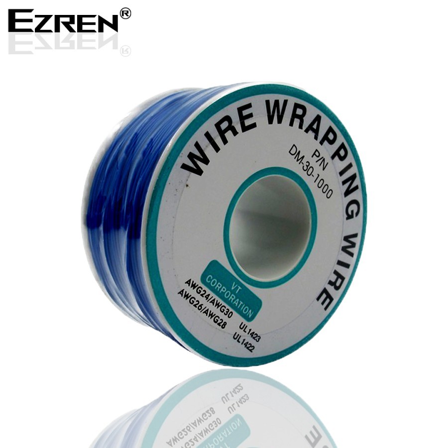 Ezren EZ-0557 Wire Wrapping Kawat Jumper Kabel PCB Breadboard Wrapping - Biru