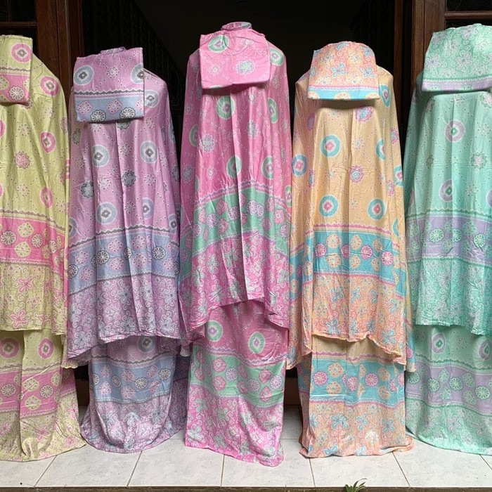 grosir mukena bali isi/harga 5 pcs