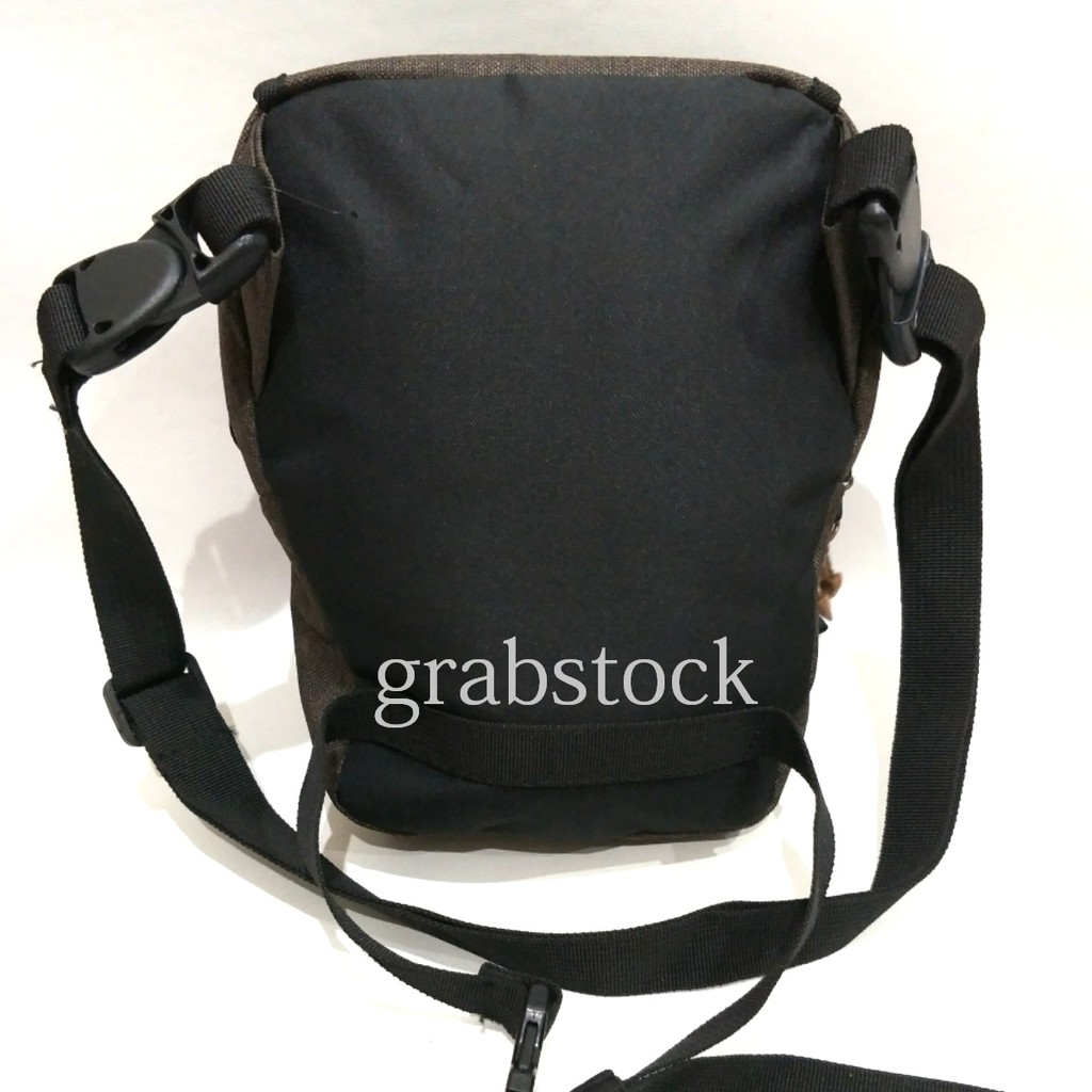 Tracker Tas Paha Selempang Hitam Kombinasi 408GC New Arrival