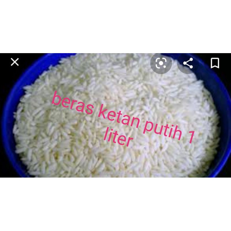 

beras ketan putih 1 liter