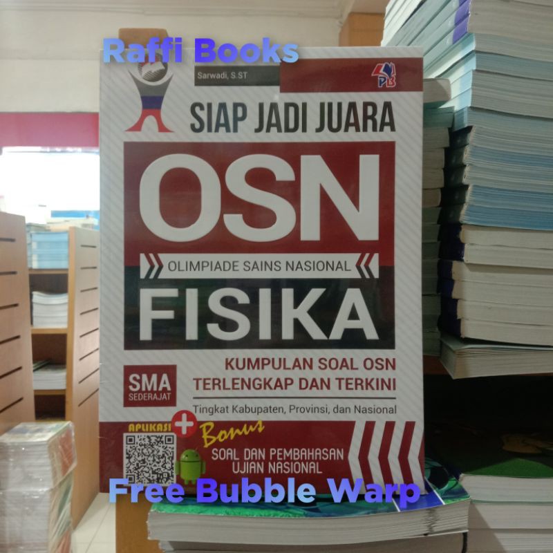 Buku OSN - Siap Jadi Juara OSN Matematika, Ekonomi, Fisika, Biologi, Kimia SMA Sederajat-Fisika