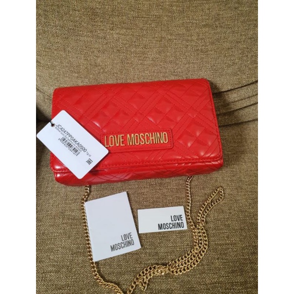 Love Moschino Diamond Quited Crossbody Bag (Preloved)
