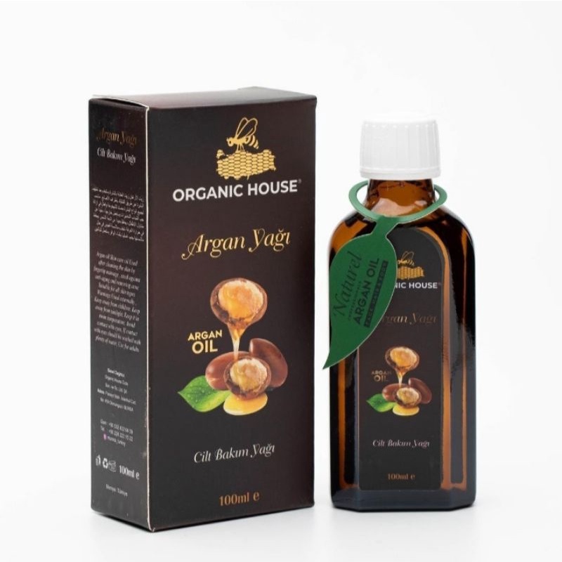 Serum Argan Oil Organic House ❤️ Serum wajah Rambut Turki