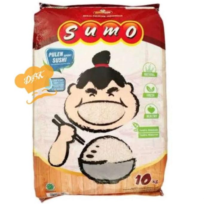 

Beras Sumo Merah 10Kg Pulen Sushi Nasi Goreng
