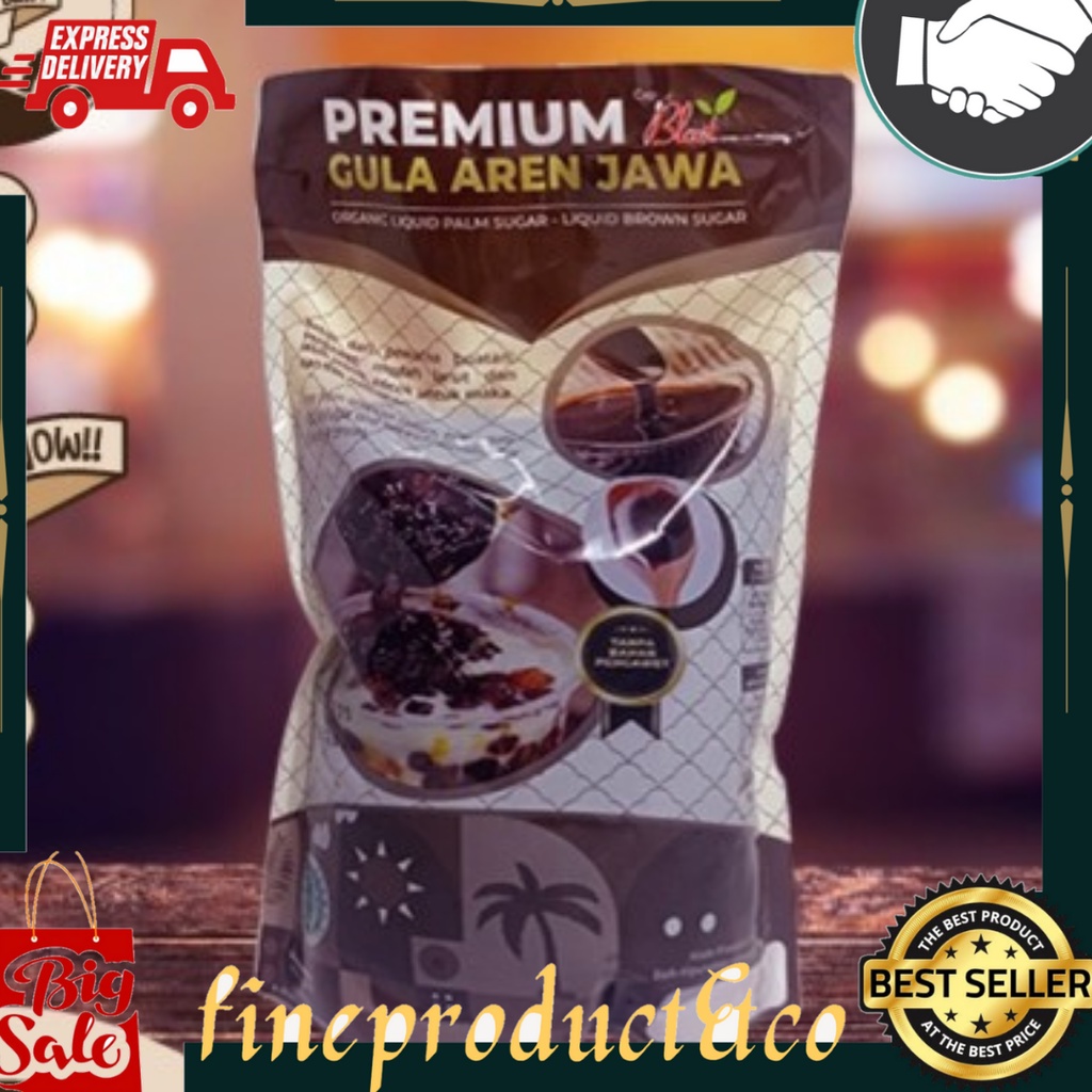 

Premium Brown Sugar Gula Aren Cair Organic 1kg