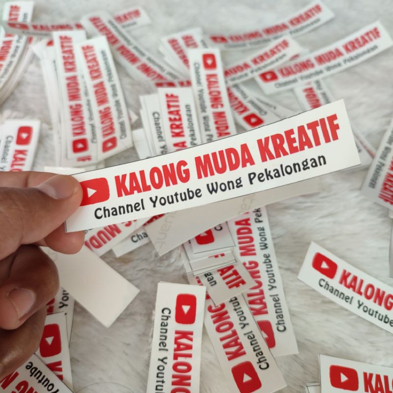 

Stiker Kalong Muda Kreatif Tim YouTube dari Pekalongan Kota Batik Kota Santri