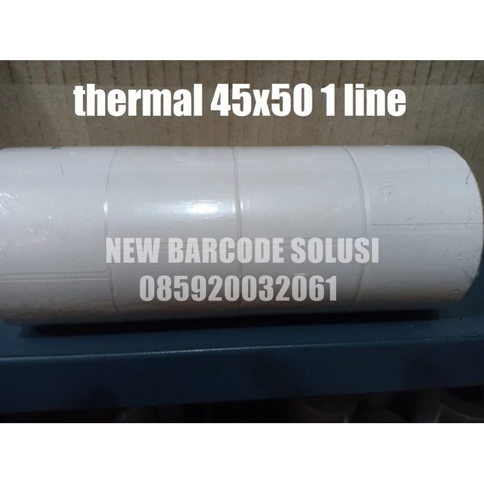 

STIKER LABEL BARCODE THERMAL 45x50 | 45 x 50 ISI 500pcs Xprinter x360b