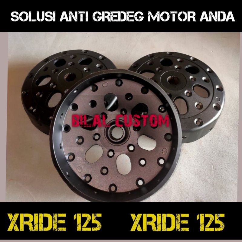 Mangkok CVT Kampas Ganda XRIDE 125 Original Custom