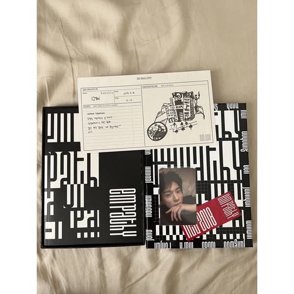 NCT 2018 - Emphaty Album Unsealed Jeno Set Reality Vers