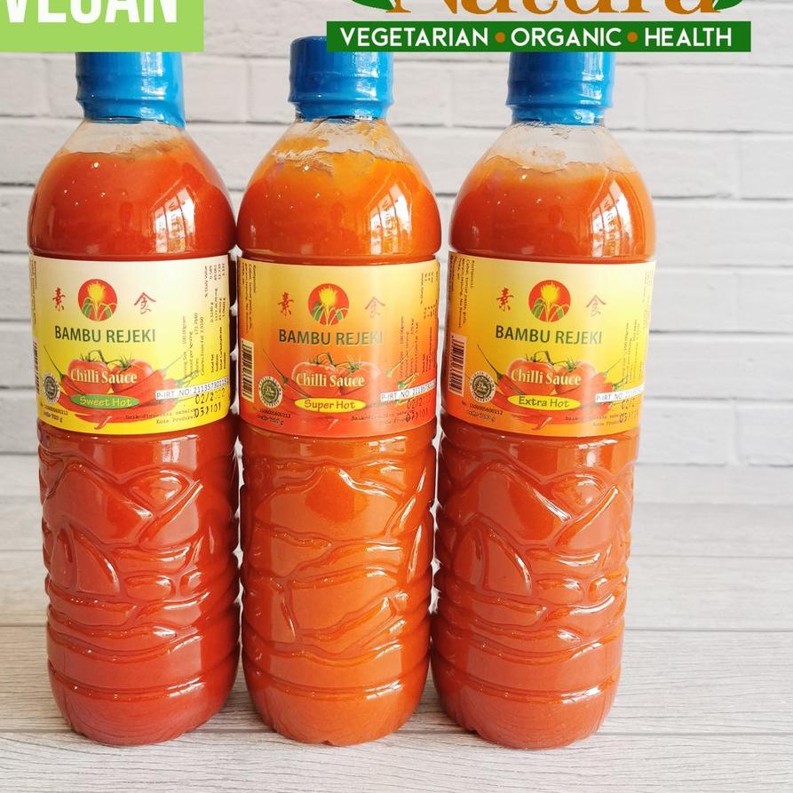 

Best! Sambal Sambel Bambu Rejeki Sweet Extra Super 700gr Vegetarian