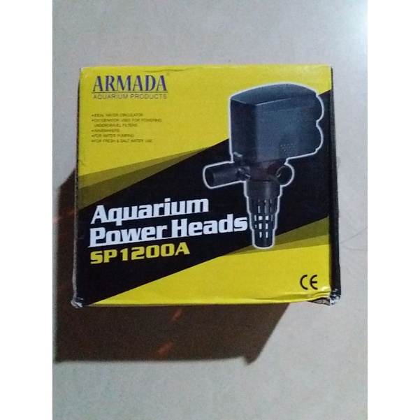 Pompa air armada sp1200a/pompa celup aquarium aquascape armada sp1200a