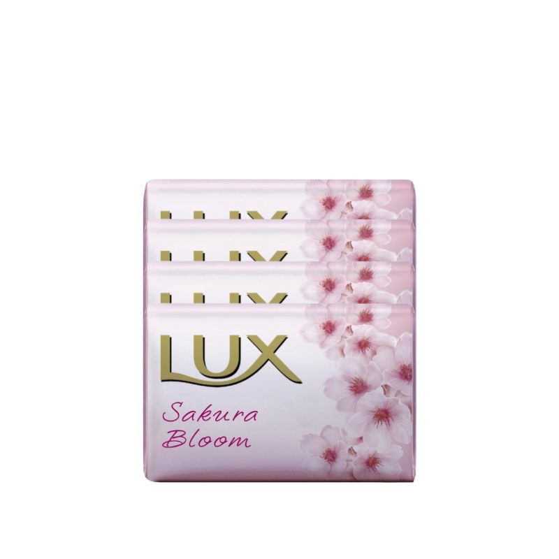 Lux Sabun Batang Sakura 4 x 60 gr